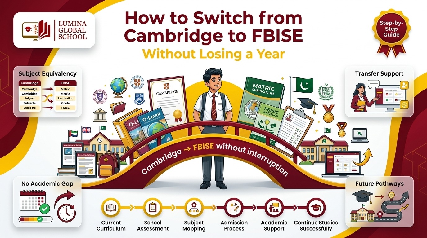 How to Switch from Cambridge to FBISE Without Losing a Year